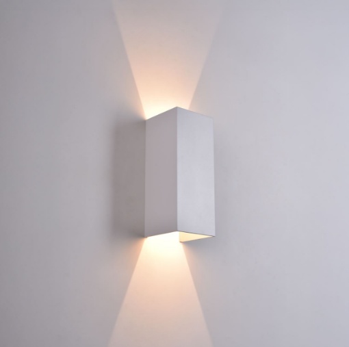 Immagine di Applique Bianca IP65 Angolo Luce Regolabile Led CCT Kendo ACB