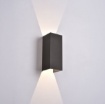 Immagine di Applique Parallelepipedo Nero IP65 Ottica Regolabile Led CCT Kendo ACB