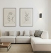 Immagine di Applique Esterno Nera Led 2700k 3000k Fasci Regolabili IP65 Lumo ACB