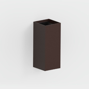 Immagine di Applique Prisma Corten IP65 Led 11w Fasci Regolabili Lumo ACB