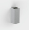 Immagine di Applique Esterno Grigio Alluminio Led 11w 2700k 3000k IP65 Lumo ACB