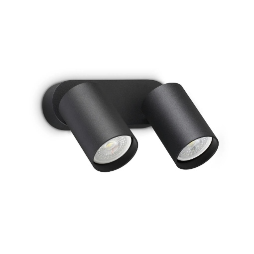 Immagine di Ideal Lux Dynamite ap2 round lampada da parete