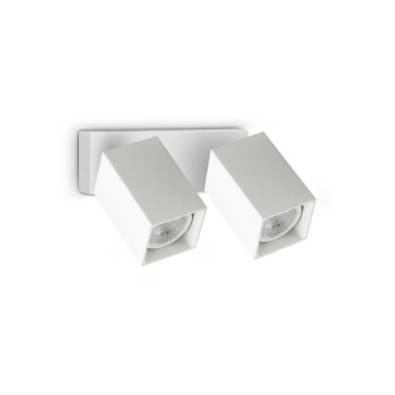 Immagine di Ideal Lux Dynamite ap2 square lampada da parete