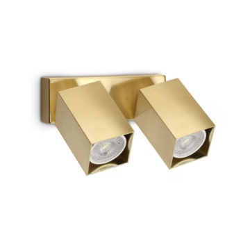 Immagine di Ideal Lux Dynamite ap2 square lampada da parete
