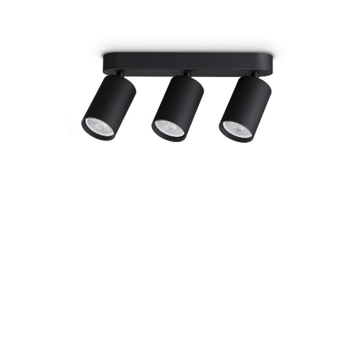 Immagine di Ideal Lux Dynamite pl3 linear round lampada da soffitto