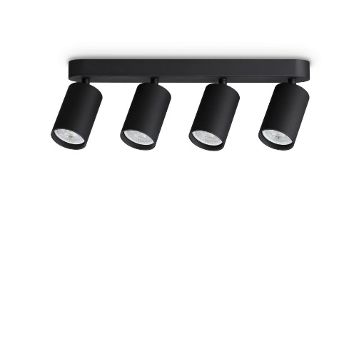 Immagine di Ideal Lux Dynamite pl4 linear round lampada da soffitto
