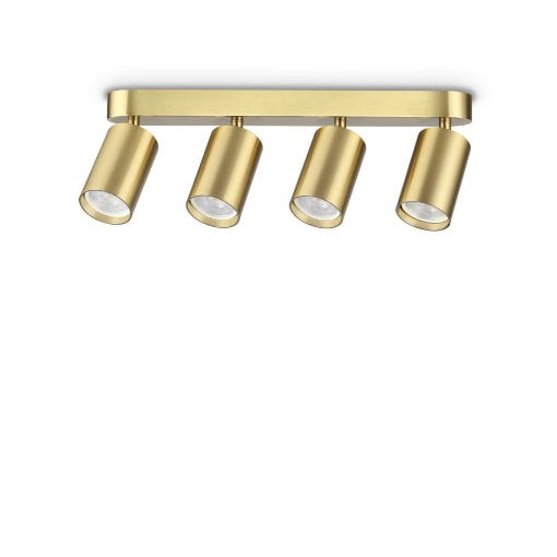 Immagine di Ideal Lux Dynamite pl4 linear round lampada da soffitto