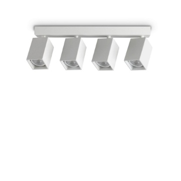 Immagine di Ideal Lux Dynamite pl4 linear square lampada da soffitto