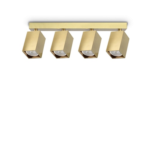 Immagine di Ideal Lux Dynamite pl4 linear square lampada da soffitto