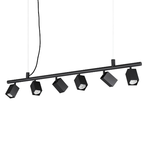 Immagine di Ideal Lux Dynamite sp6 square lampada a sospensione