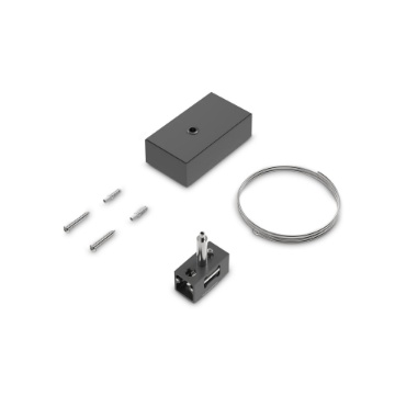 Immagine di Ideal Lux Ego kit bi-emission cable 2 mt + ceiling cup