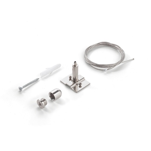 Immagine di Ideal Lux Ego kit pendant only steel cable 2 mt