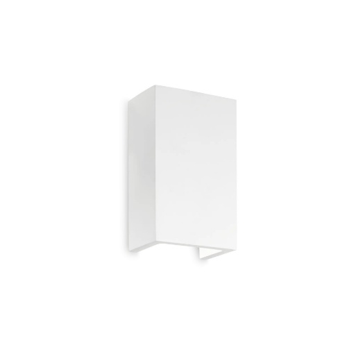 Immagine di Ideal Lux Flash gesso ap1 high lampada da parete