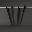 Immagine di Ideal Lux Link 3-phase t.less profile 1000 mm dali 1-10v