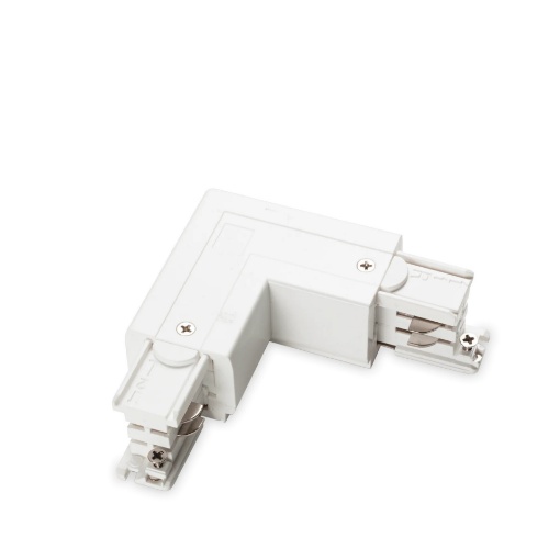 Immagine di Ideal Lux Link 3-phase trimless l-connector right on-off