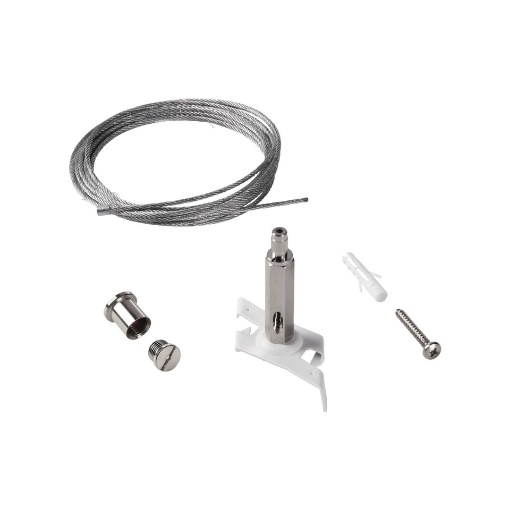Immagine di Ideal Lux Link 3-phase t.less kit pendant no rosone 3 mt