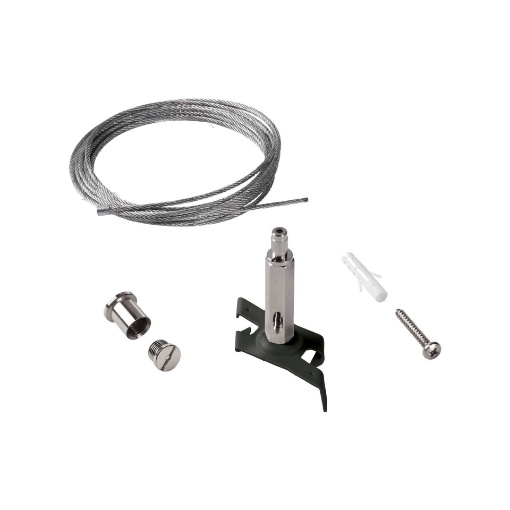Immagine di Ideal Lux Link 3-phase t.less kit pendant no rosone 3 mt