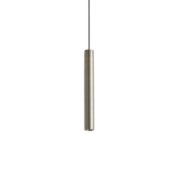 Immagine di Ideal Lux Look led sp1 round d30 h250 on-off 3000k lampada a sospensione