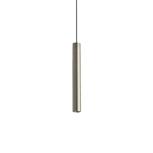 Immagine di Ideal Lux Look led sp1 round d30 h250 on-off 3000k lampada a sospensione