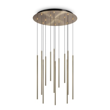 Immagine di Ideal Lux Look led sp12 round drop d16 on-off 2700k lampada a sospensione
