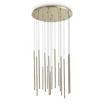 Immagine di Ideal Lux Look led sp16 round drop d16 h700 on-off 3000k lampada a sospensione