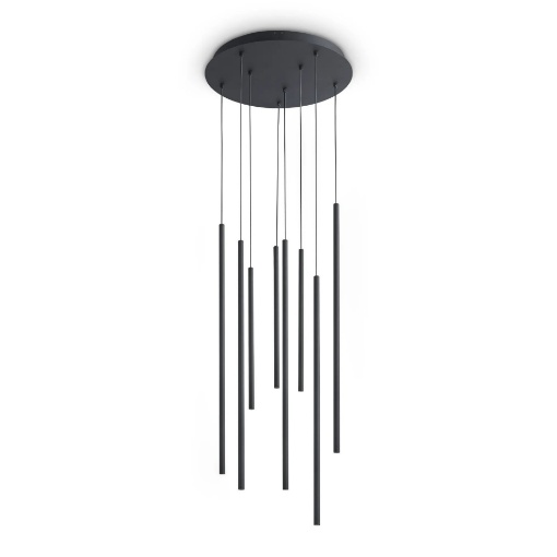 Immagine di Ideal Lux Look led sp8 round drop d16 h700 on-off 3000k lampada a sospensione
