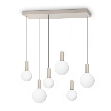 Immagine di Ideal Lux Odeon sp6 linear lampada a sospensione