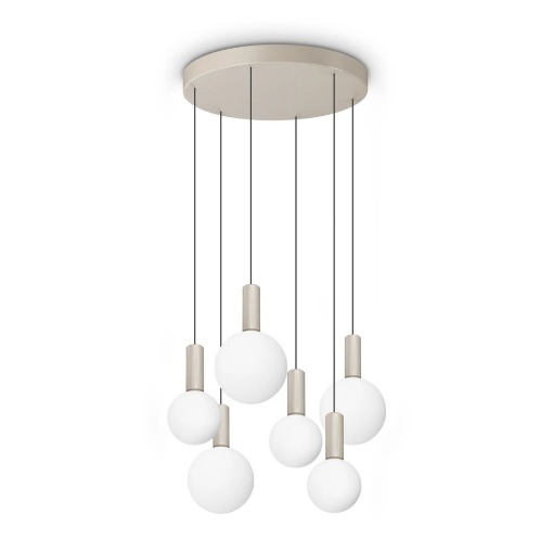 Immagine di Ideal Lux Odeon sp6 round lampada a sospensione