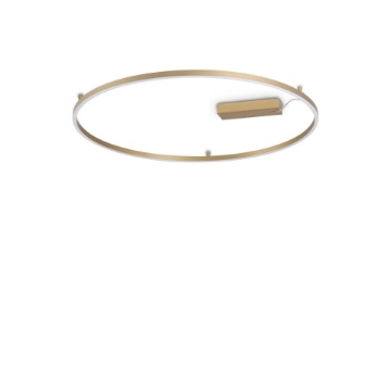 Immagine di Ideal Lux Oracle slim pl d090 round 3000k on-off ot lampada da soffitto