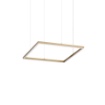 Immagine di Ideal Lux Oracle slim sp d050 square 3000k on-off ot lampada a sospensione