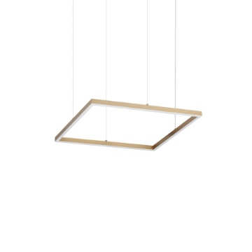 Immagine di Ideal Lux Oracle slim sp d050 square 3000k on-off ot lampada a sospensione