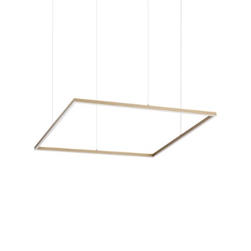 Immagine di Ideal Lux Oracle slim sp d090 square 3000k on-off ot lampada a sospensione