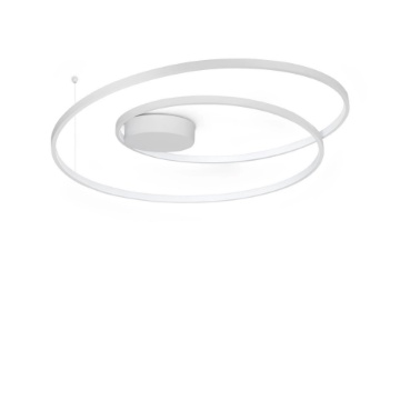 Immagine di Ideal Lux Oz pl d080 on-off 3000k lampada da soffitto