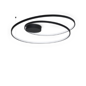 Immagine di Ideal Lux Oz pl d080 on-off 3000k lampada da soffitto