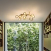Immagine di Ideal Lux Perlage pl10 lampada da soffitto