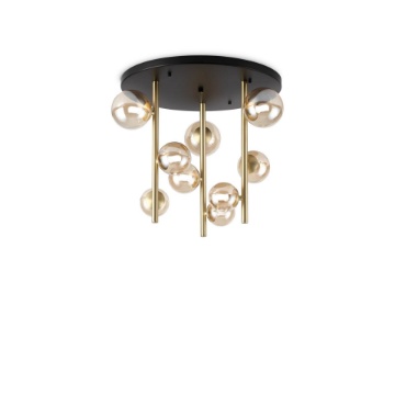 Immagine di Ideal Lux Perlage pl9 lampada da soffitto