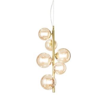 Immagine di Ideal Lux Perlage sp6 lampada a sospensione