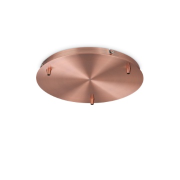 Immagine di ROSONE STANDARD 3 LUCI RAME