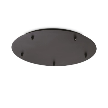 Immagine di ROSONE STANDARD 5 LUCI NERO