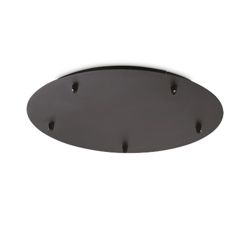 Immagine di ROSONE STANDARD 5 LUCI NERO