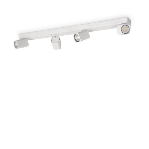 Immagine di Ideal Lux Rudy pl4 square lampada da soffitto