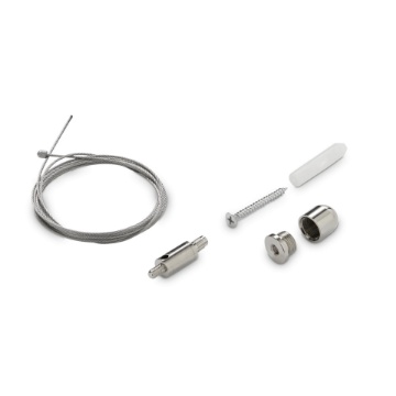 Immagine di Ideal Lux Steel kit single steel cable 2 mt