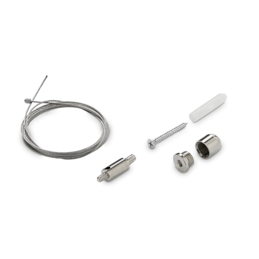 Immagine di Ideal Lux Steel kit single steel cable 2 mt
