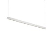 Immagine di Ideal Lux Steel slim accent 1200 mm 3000k lampada a sospensione