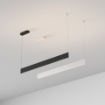 Immagine di Ideal Lux Steel slim accent 1200 mm 3000k lampada a sospensione