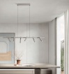 Immagine di Lampadario Per Tavolo Teddy Con Faretti Led Dimmerabile Ondaluce