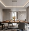 Immagine di Lampadario Per Tavolo Teddy Con Faretti Led Dimmerabile Ondaluce