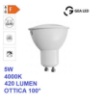 Immagine di Lampadina GU10 Led 5W 4000K 420Lm Gea Luce GLA242N