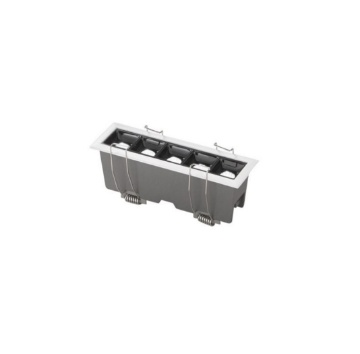 Immagine di Cestello da Incasso Faretti Led 10w CCT 5 Luci Sinkro Intec Light