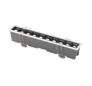 Immagine di Faretto Incasso Rettangolare 10 Luci Led 20w CCT Sinkro Intec Light